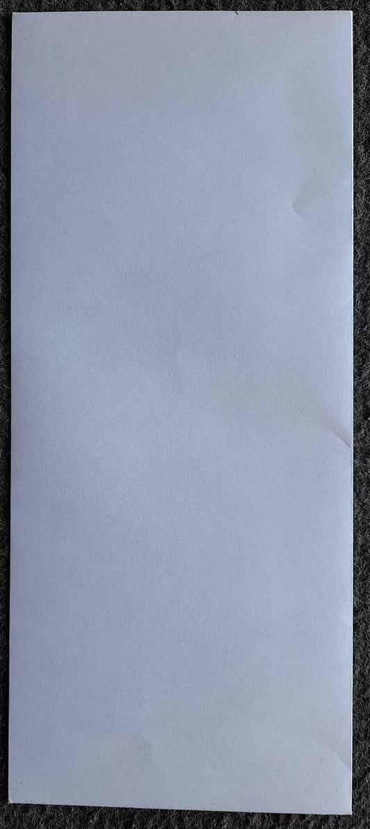 #10 Envelopes Windowless Security Tinted 24 lb White Gummed 500 Qty